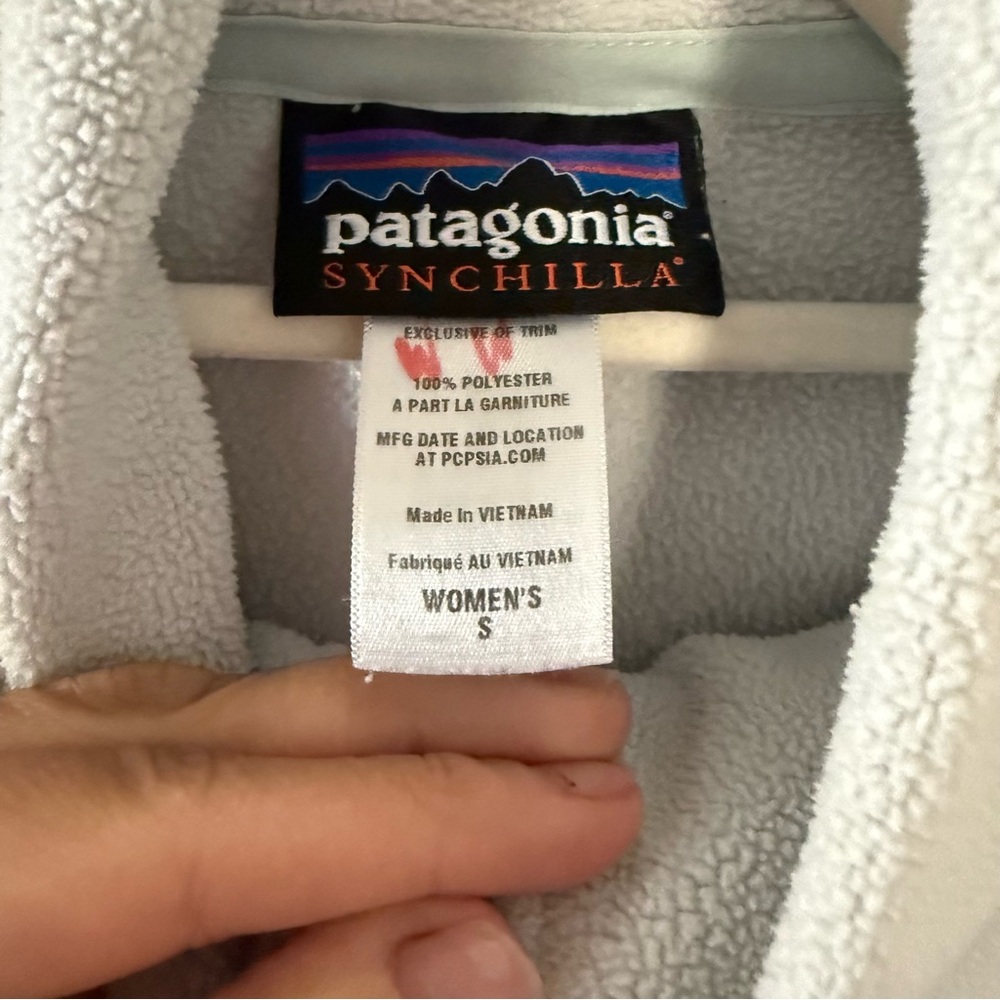 Patagonia Micro Synchilla Fleece Jacket – Women’s Small ✨ - Picture 5 of 9
